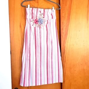 Ruth Strapless Dress - size 8